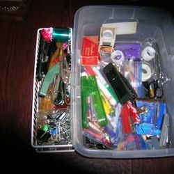 Box full of School/Office Supplies