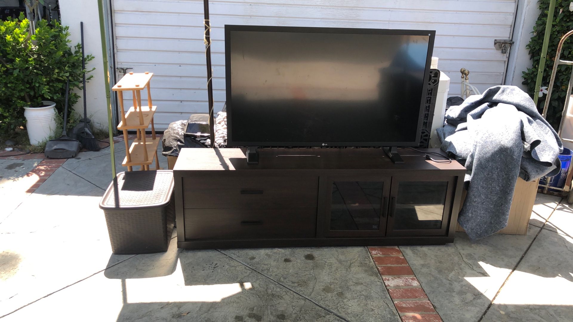 55 Inch T.V. With Tv Stand