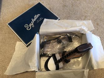 Brand new Seychelles leather sandals size 8.5