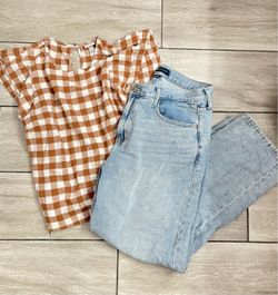 Jeans & top