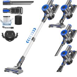 Cordless Vacuum Cleaner, Power Suction Stick Vacuum Cleaners with 2200 mAh Battery