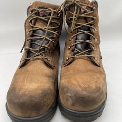 Red Wing Lace Up Boots Size 14 D ASTM F2240 King Toe Safety