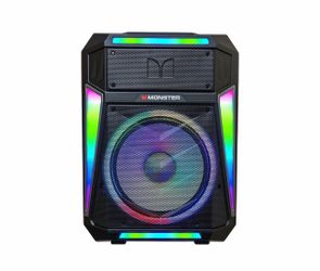 Monster Portable Party Speaker with RGB Lights