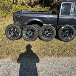 Brand New 5lug Rim And Tires
