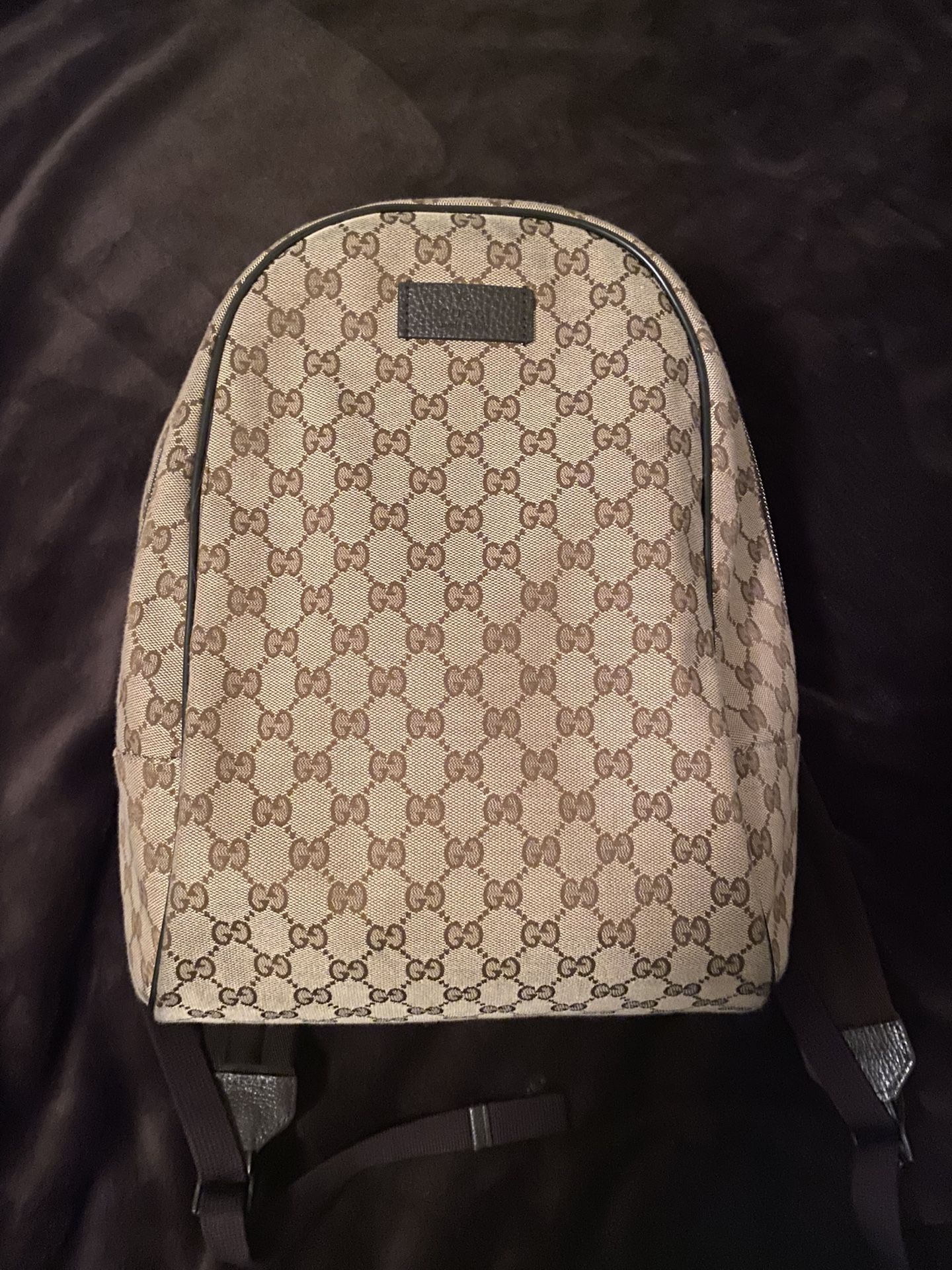 Gucci Monogram Travel Backpack
