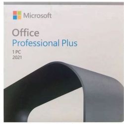 Microsoft Office 2021 Professional Plus - DVD - Lifetime Key For 1 PC