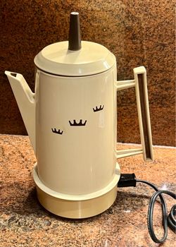 Vintage electric coffee pot