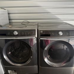 Beautiful Set Front Load Kenmore (GAS)✅✅2 Months Warranty 