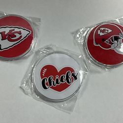 Kansas City Chiefs Buttons 