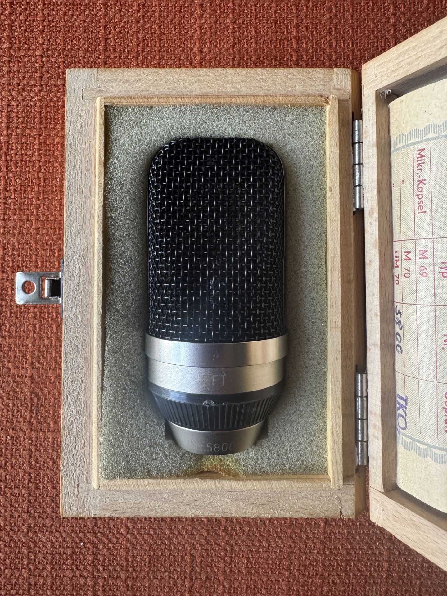 RFT Gefell UM70 multi pattern microphone capsule