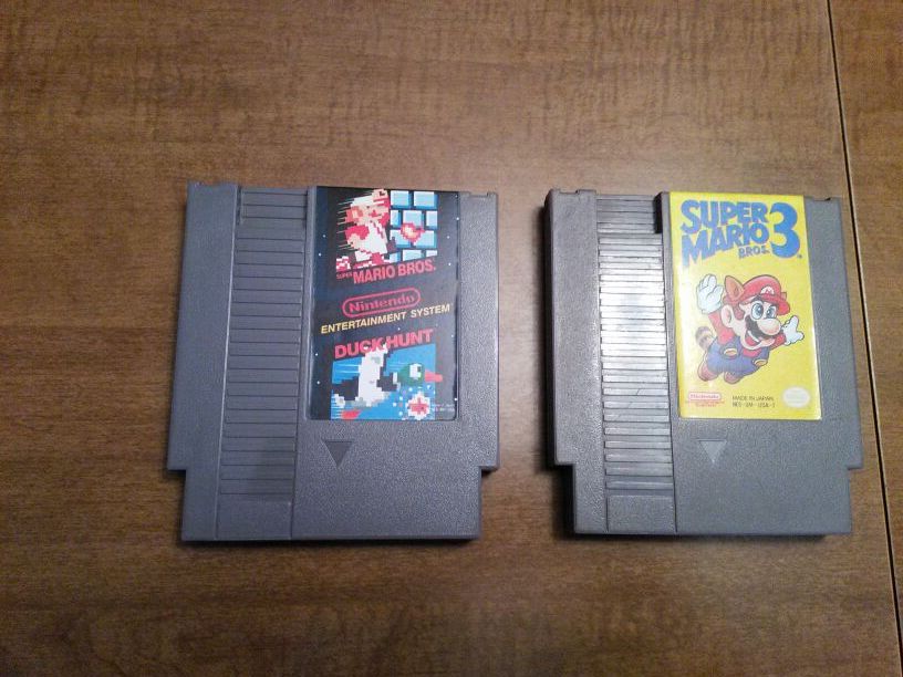 Mario/duck hunt and Mario 3