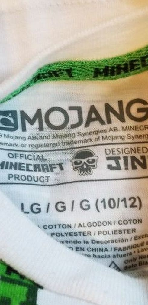 Minecraft Youth Shirt