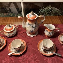 Chinese  Dragon Tea Set
