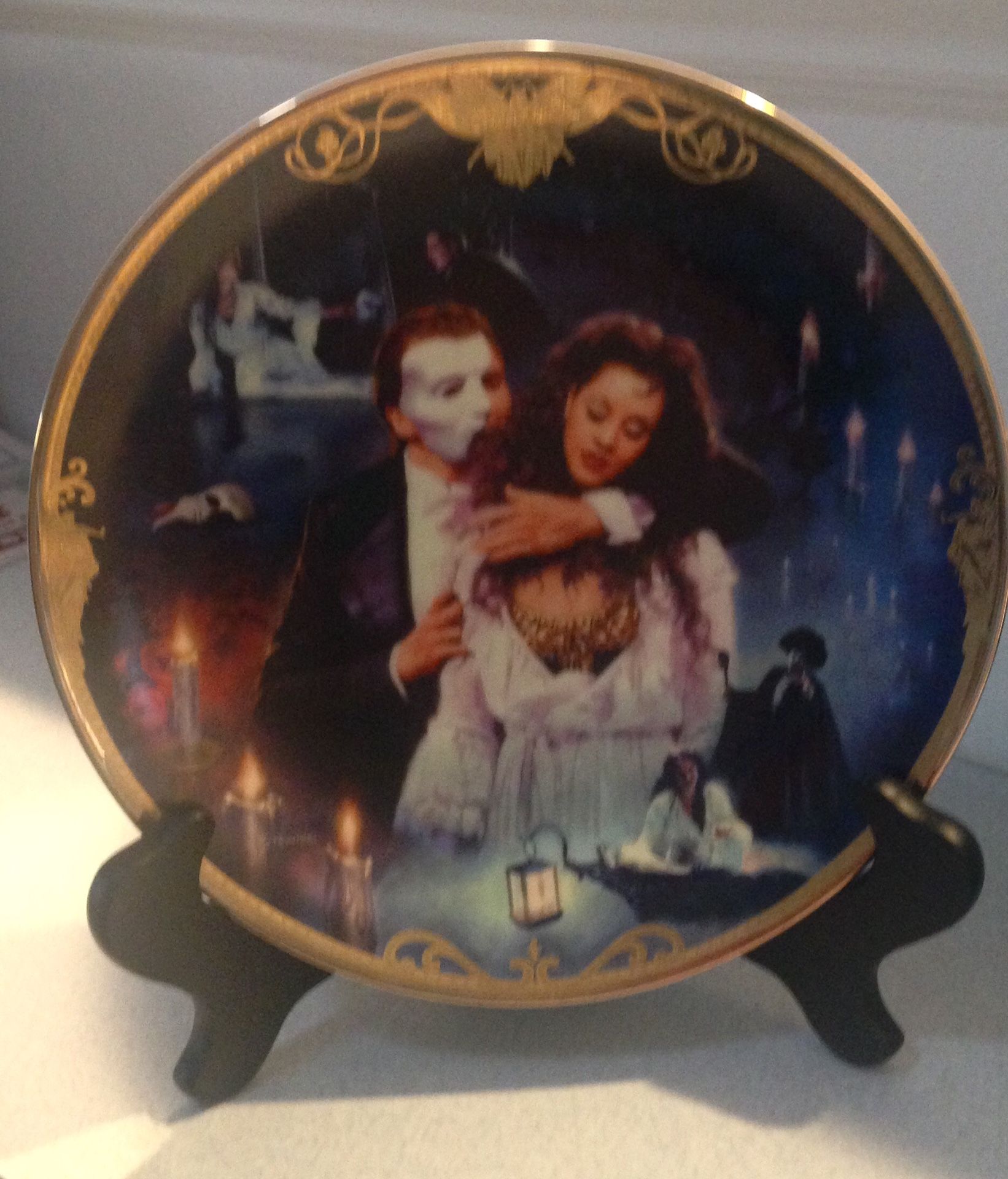 Franklin Mint Phantom of the Opera Collector Plate