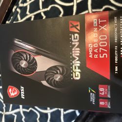 Rx5700 xt MSI GamingX