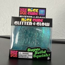 Needoh Nice Cube Glitter And Glow 
