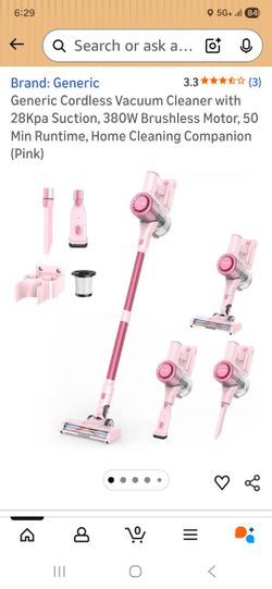 Generic Cordless Vacuum $40