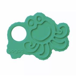 oogaa Home Octopus Teether Easy Clean, Baby Safe High-Grade Silicone, Green