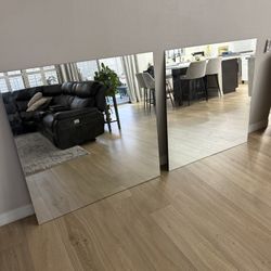 Frameless Mirrors Master Bath Or Home 