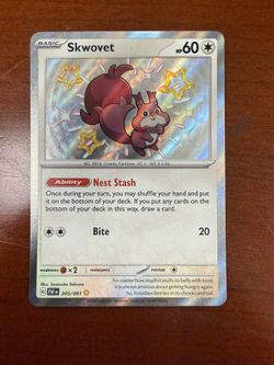 Pokemon, Skwovet - SV: Paldean Fates