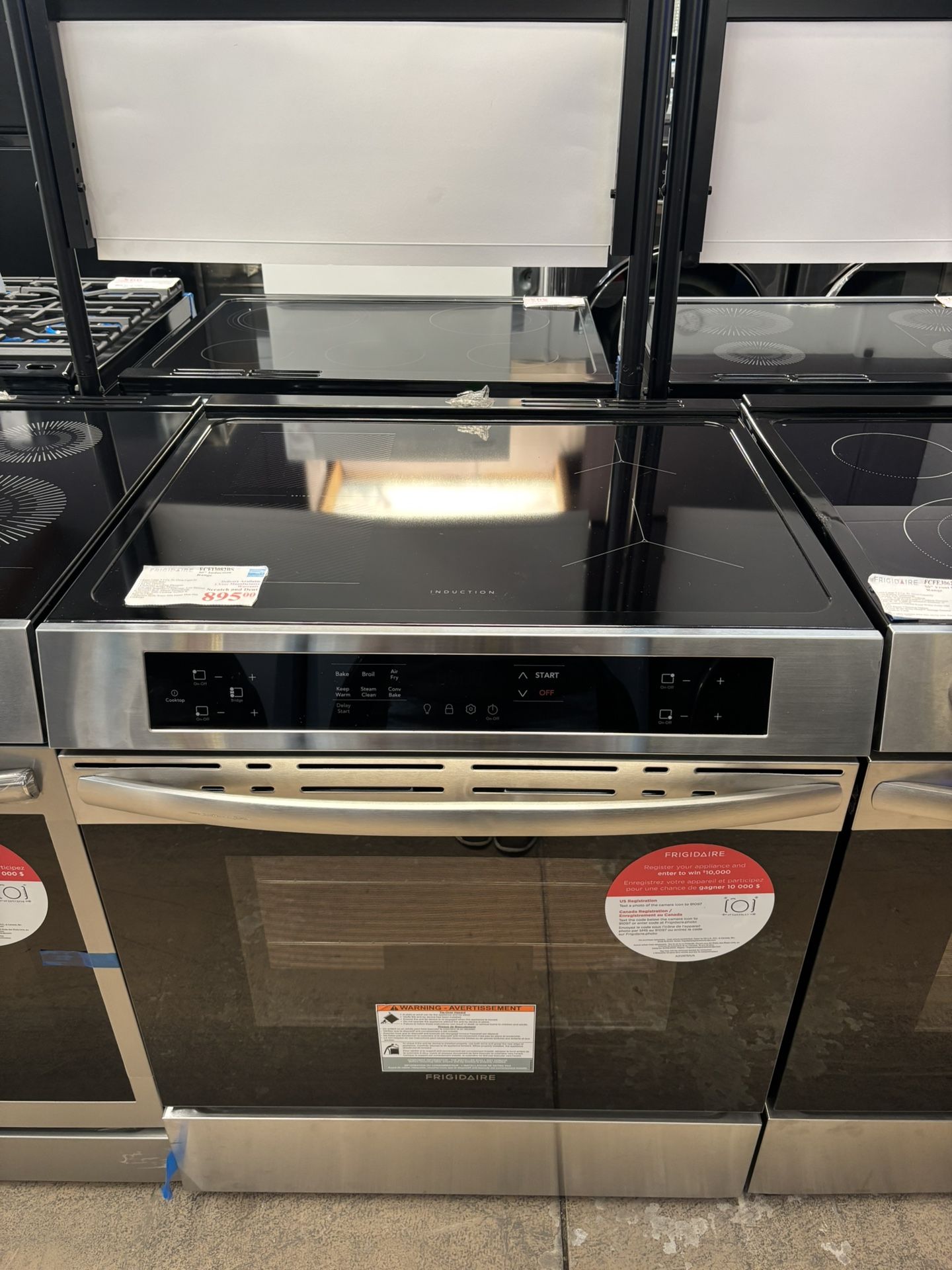 New FRIGIDAIRE 30” Induction Range