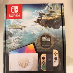 Nintendo Switch OLED With Legend Of Zelda Tears Of The Kingdom