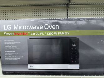 LG Smart Inverter Microwave – 2.0 Cu Ft – 1200W – Brand New