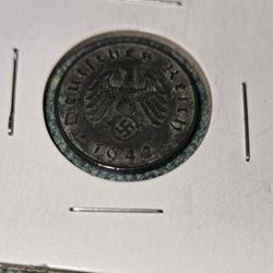 1942 Germany Third Reich 10 Reichspfennig 