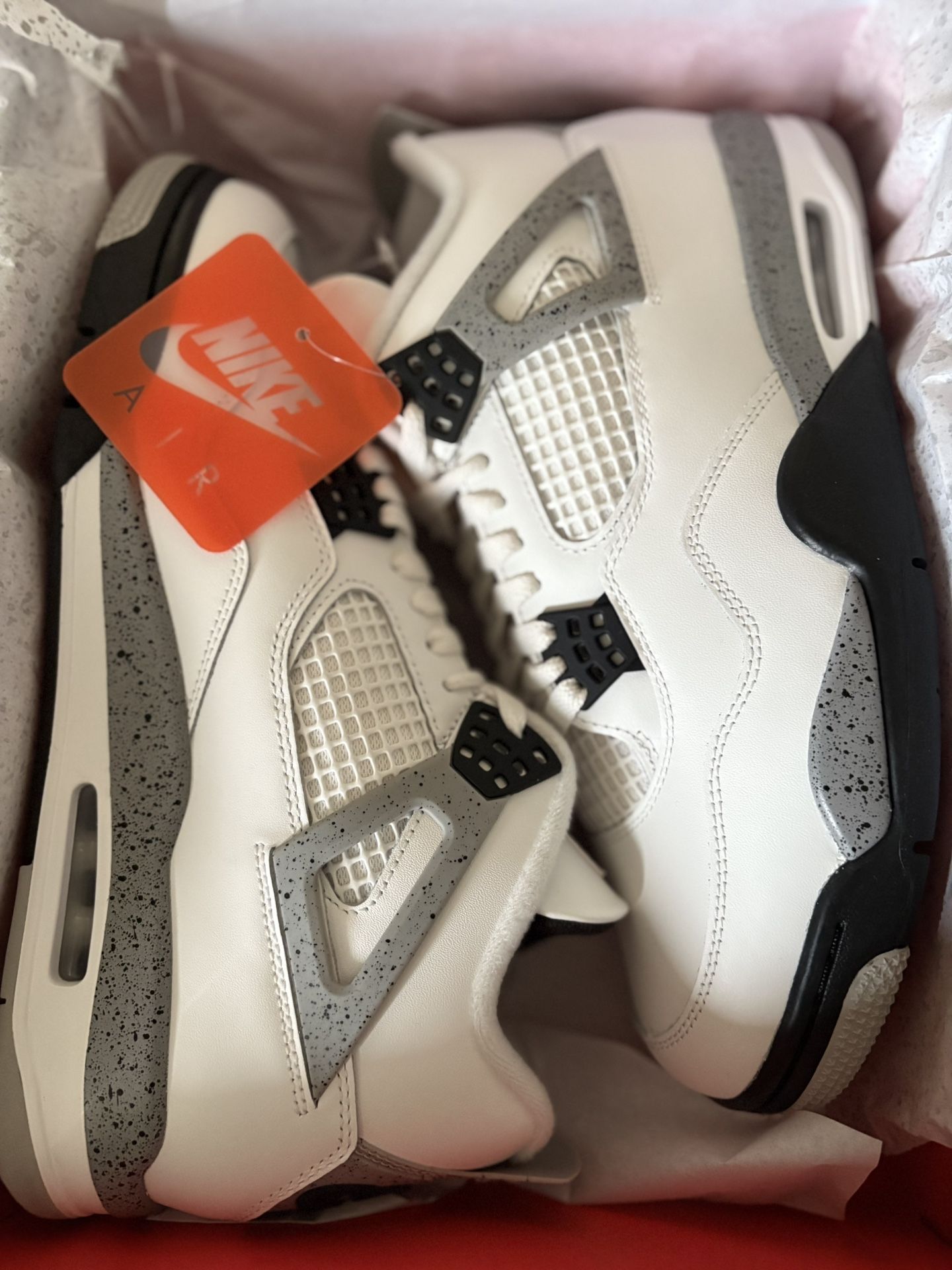 Jordan 4 Retro White Cement 2025
