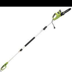 POLE SAW CHAINSAW BRAND NEW 7-Amp 10 INCH BAR CORDED ELECTRIC TOTAL LENGTH 9 FEET