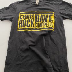 Dave chappelle x Chris rock comedy show tour shirt  Size medium  