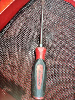 Snap-On Tools 3/8" Soft Grip Flat Head Screwdriver