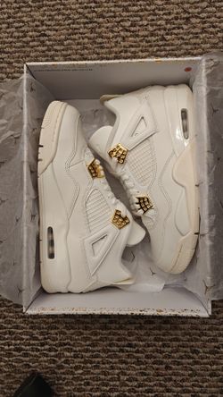 Jordan 4 Metallic Gold size 9.5 men's