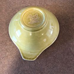 Vtg MCM Decor.  Russel Wright Chartreuse Bowl/ Fruit Bowl