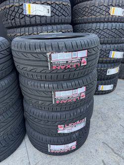 235/45r18 Lexani tires nuevas con 50,000 millas de garantía las 4