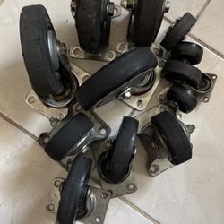 Caster Wheels Different Sizes 