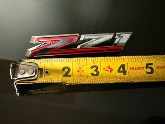 2022 - 2025 GM Z71 Grille Emblem RED Silverado Tahoe Suburban