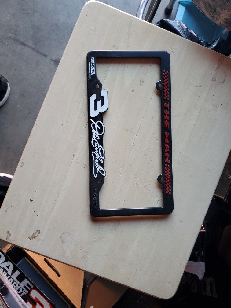 Dale Earnhardt License Plate Frame