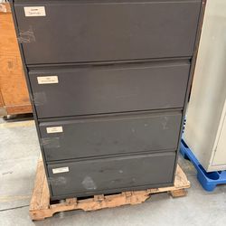 HON Lateral Metal Filing Cabinet Four Drawer Sturdy Storage