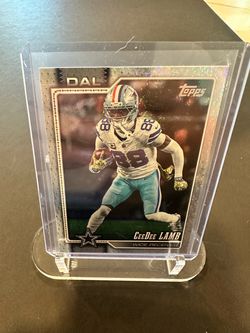 CeeDee Lamb Topps Dallas Cowboys Football Card