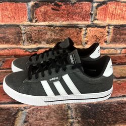 Adidas Daily 3.0 'Black White' Mens Lifestyle Skateboarding Shoes FW7033 Sz 10.5