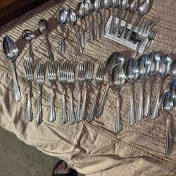 Vintage WM A Rogers A1 silverware 1937