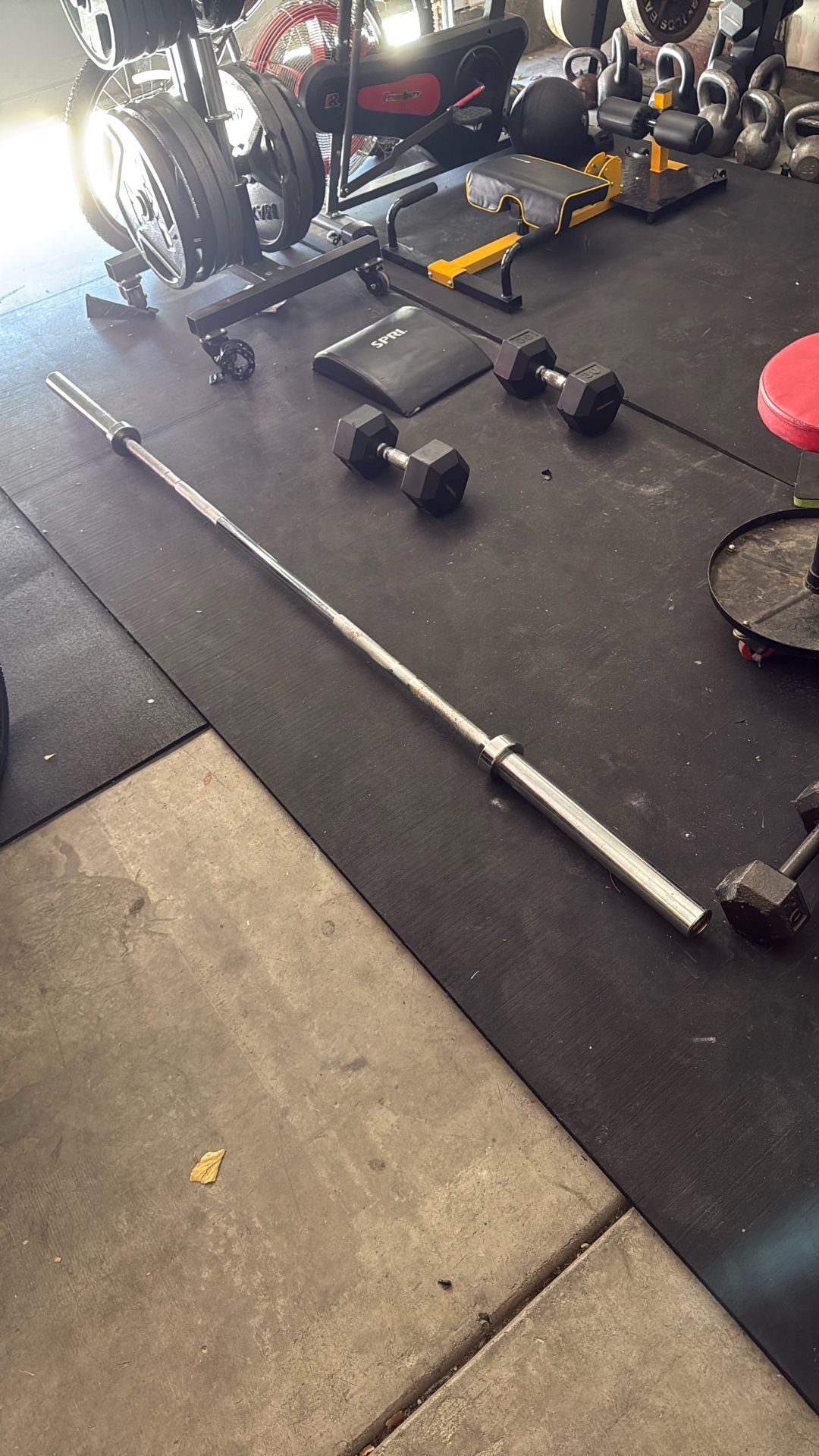 45lb And 25lb Barbarbells