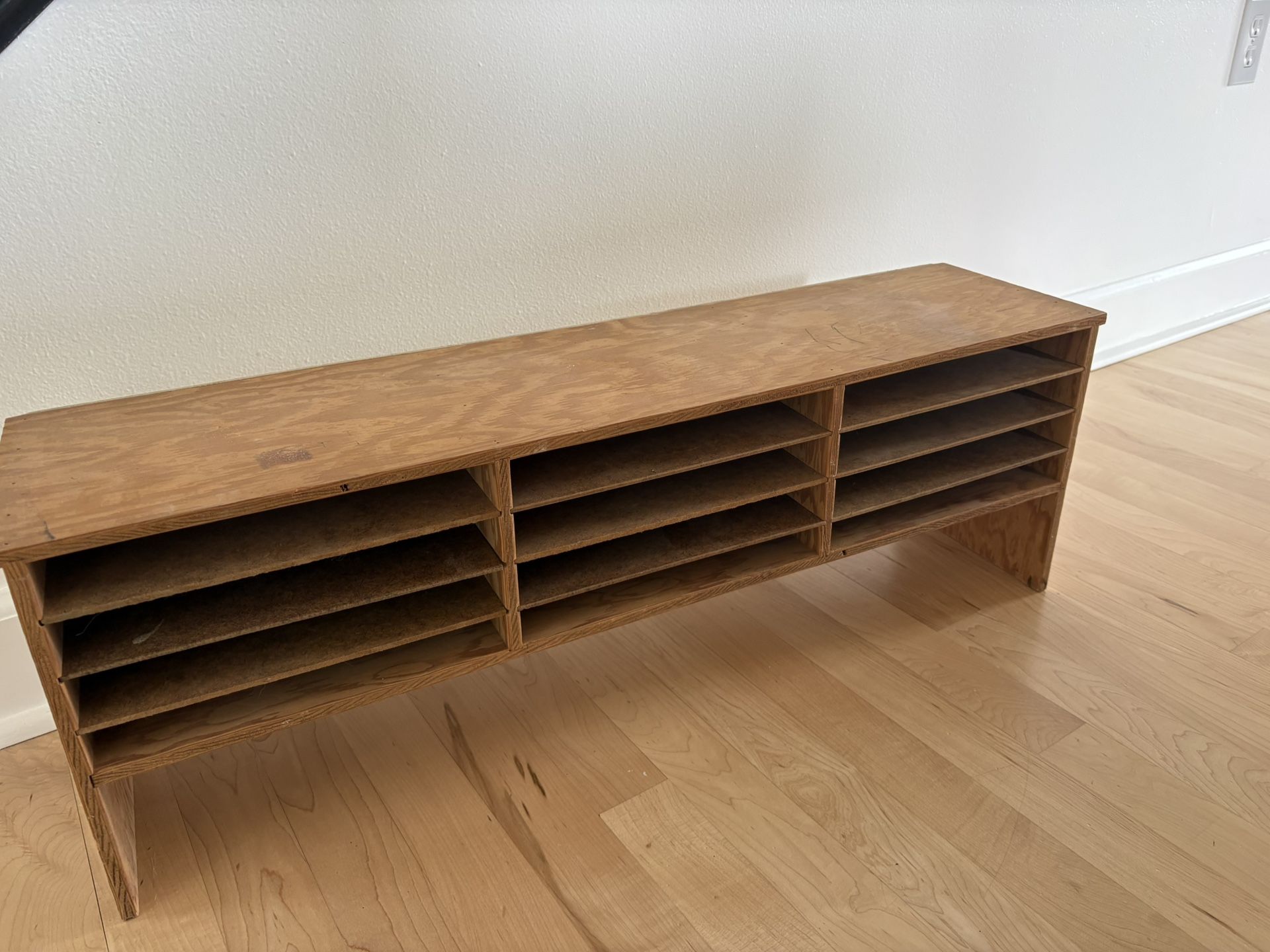 Wooden Paperwork Filer System