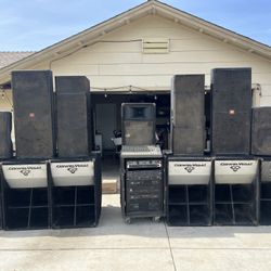 Sound System/ Sonido Para Dj O Grupo 