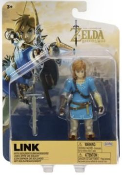 Jakks Pacific World of Nintendo Link - Legend of Zelda Figure 4” NEW!