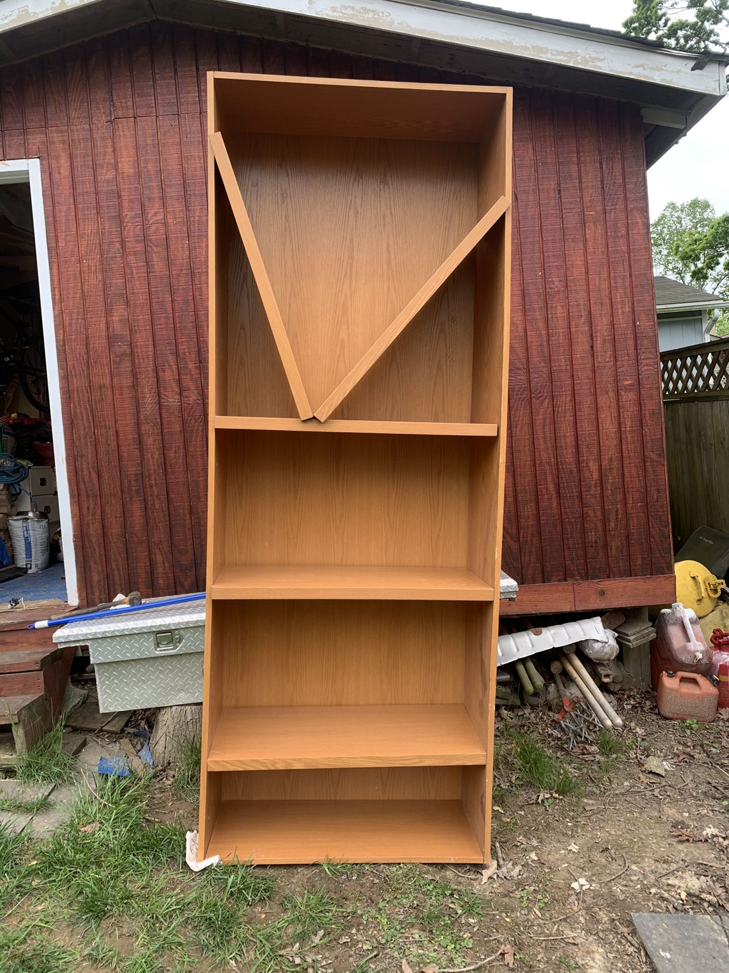 TWO 8’ Tall Bookshelves