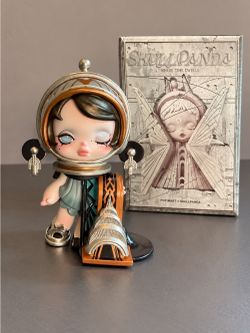 POP MART SKULLPANDA WHERE TIME DWELLS Series Figures Jazz Age Sheen