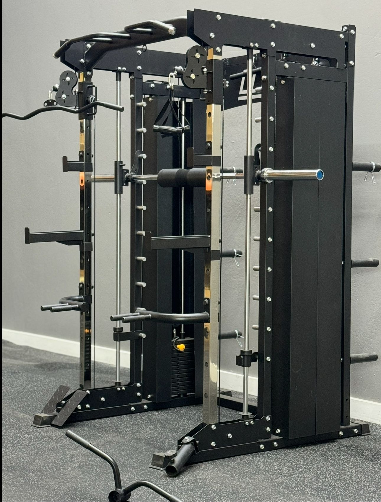 BRAND NEW SQUAT RACK SMITH MACHINE + WEIGHTS - DELIVERY 