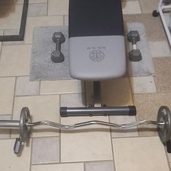 Bench And Weights